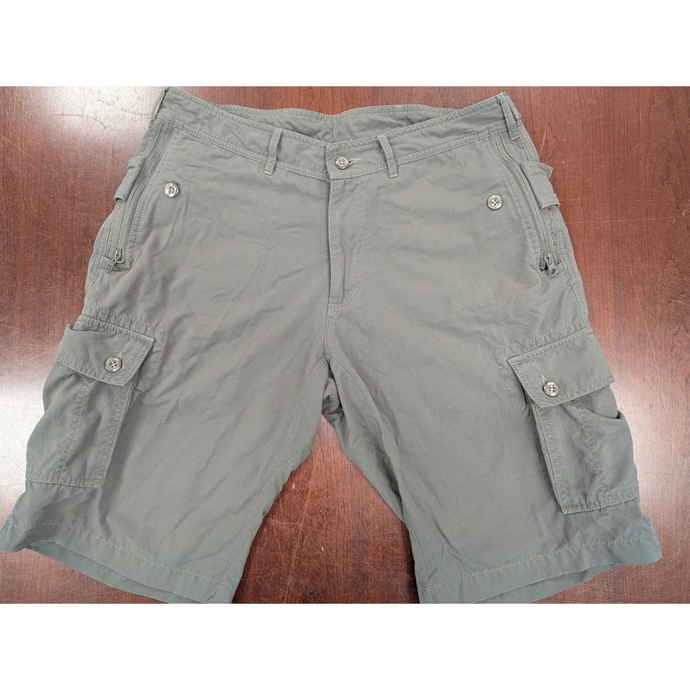 Clothing Arts Shorts 32 Grey Pick Pocket Proof Hiking Adventure Travel Gorpcore